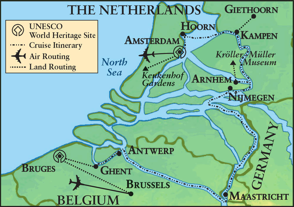 Waterways of Holland & Belgium - Waitlist Status | Commonwealth Club